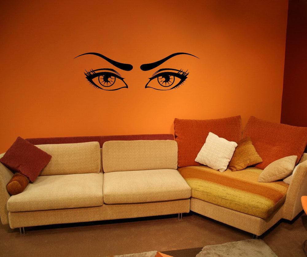 Vinyl Wall Decal Sticker Lady Eyes #1096