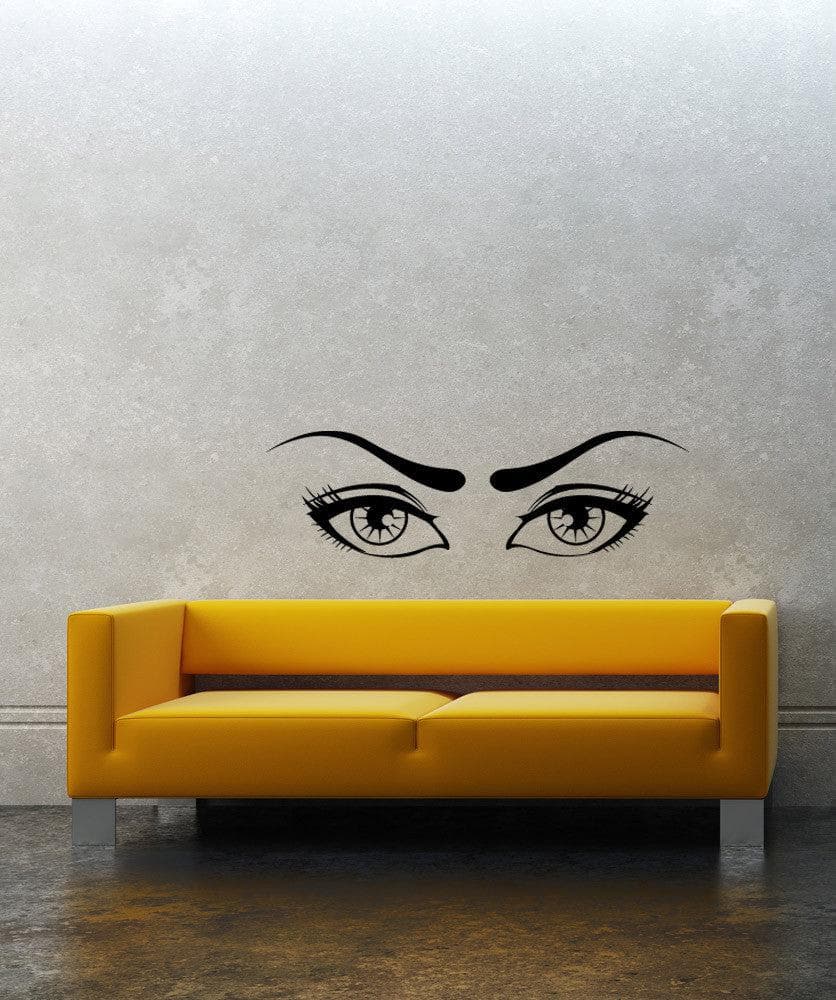 Vinyl Wall Decal Sticker Lady Eyes #1096