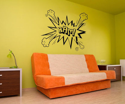 Vinyl Wall Decal Sticker Cartoon Bam #1098