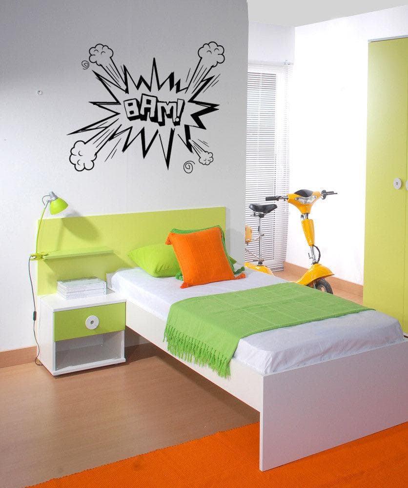 Vinyl Wall Decal Sticker Cartoon Bam #1098