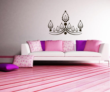 Vinyl Wall Decal Sticker Tiara #1112