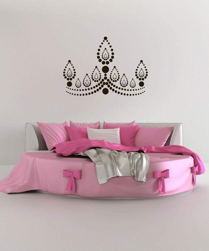 Vinyl Wall Decal Sticker Tiara #1112