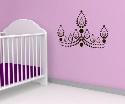 Vinyl Wall Decal Sticker Tiara #1112