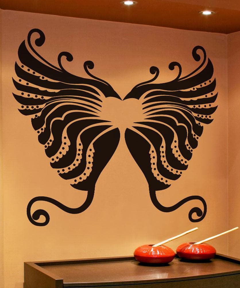 Vinyl Wall Decal Sticker Designer Butterfly #OS_DC227