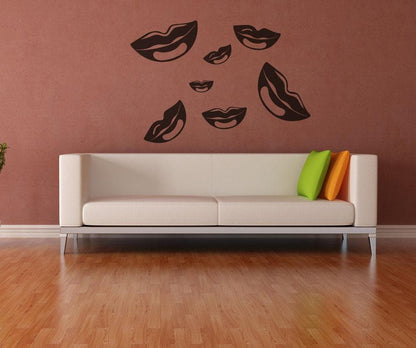 Vinyl Wall Decal Sticker Lips #1123