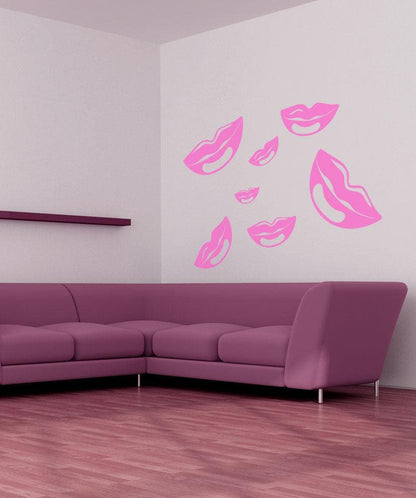 Vinyl Wall Decal Sticker Lips #1123