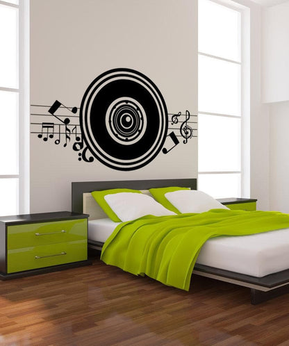 Vinyl Wall Decal Sticker Music Speaker #1140