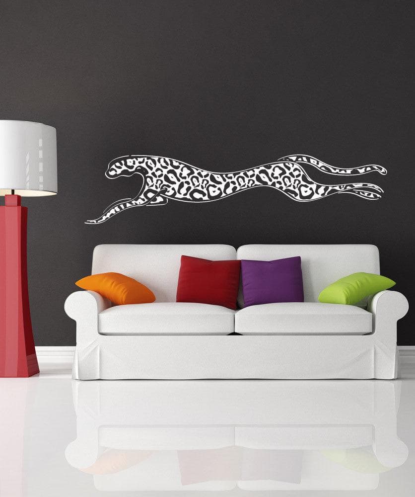 Vinyl Wall Decal Sticker Inverted Cheetah #1154