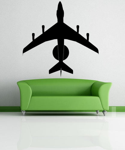 Vinyl Wall Decal Sticker USAF AWACS Airplane #1192