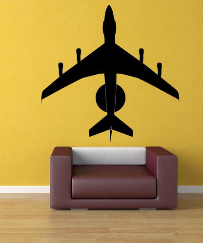 Vinyl Wall Decal Sticker USAF AWACS Airplane #1192