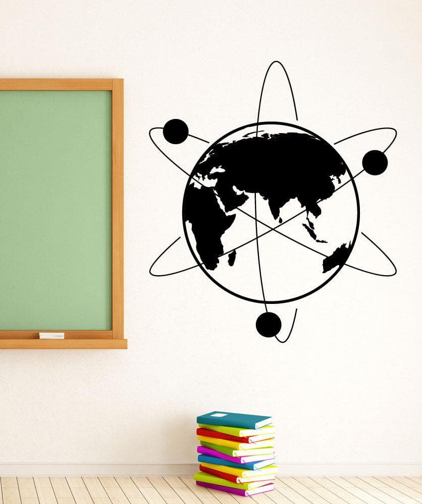 Nuclear Wall Sticker Atomic Wall Decals - StickerBrand