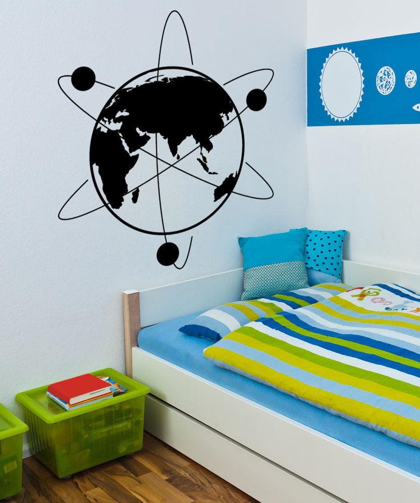 Nuclear Wall Sticker Atomic Wall Decals - StickerBrand