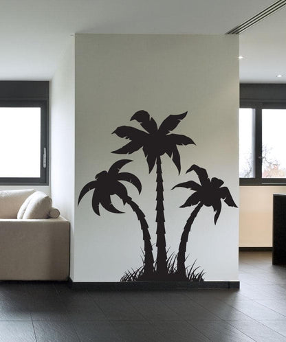 Vinyl Wall Decal Sticker Palm Trees Silhouette #1219