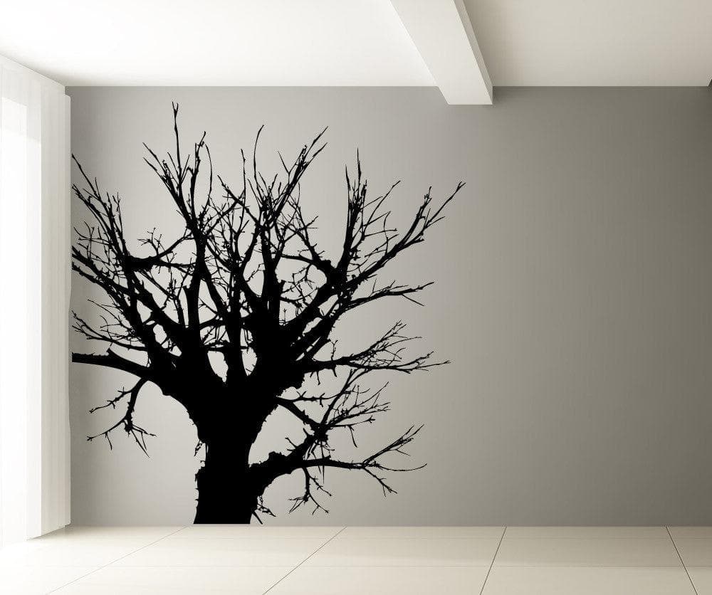 Vinyl Wall Decal Sticker Big Leafless Treetop #1231