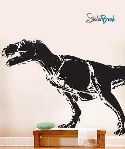 Dinosaur T-Rex Vinyl Wall Art Decal Sticker. #123