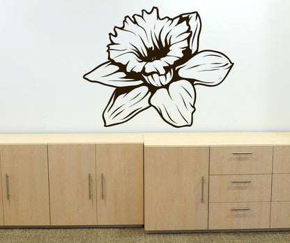 Vinyl Wall Decal Sticker Daffodil #1269