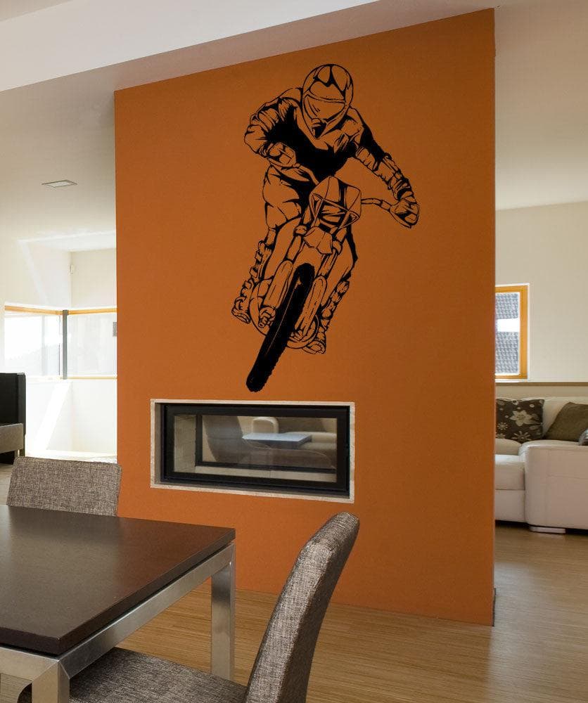 Vinyl Wall Decal Sticker Motocross Ride #1337