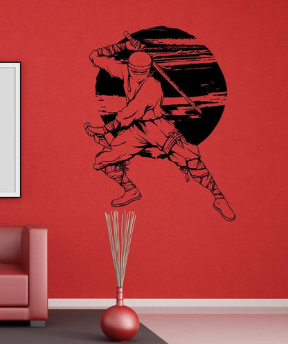 Ninja Wall Decal Sticker. #1362