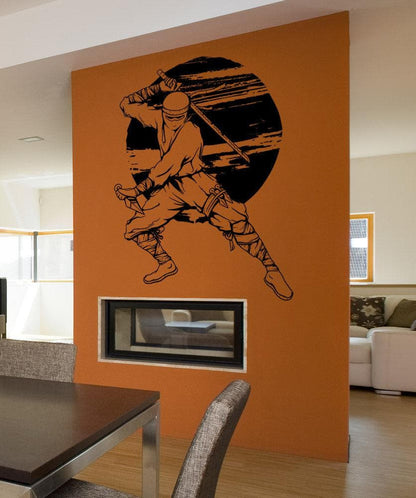 Ninja Wall Decal Sticker. #1362