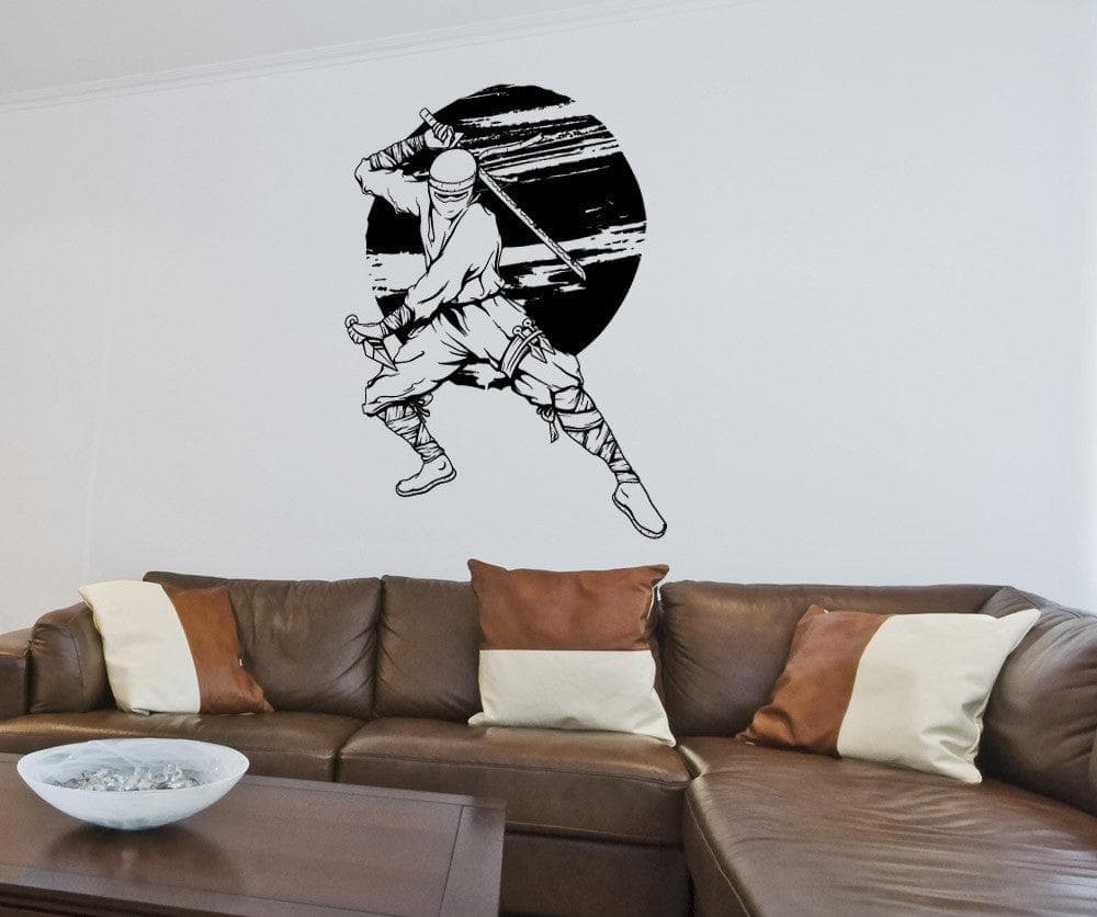 Ninja Wall Decal Sticker. #1362