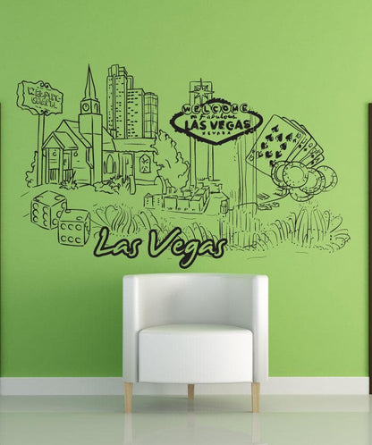 Welcome To Las Vegas Mural Wallpaper