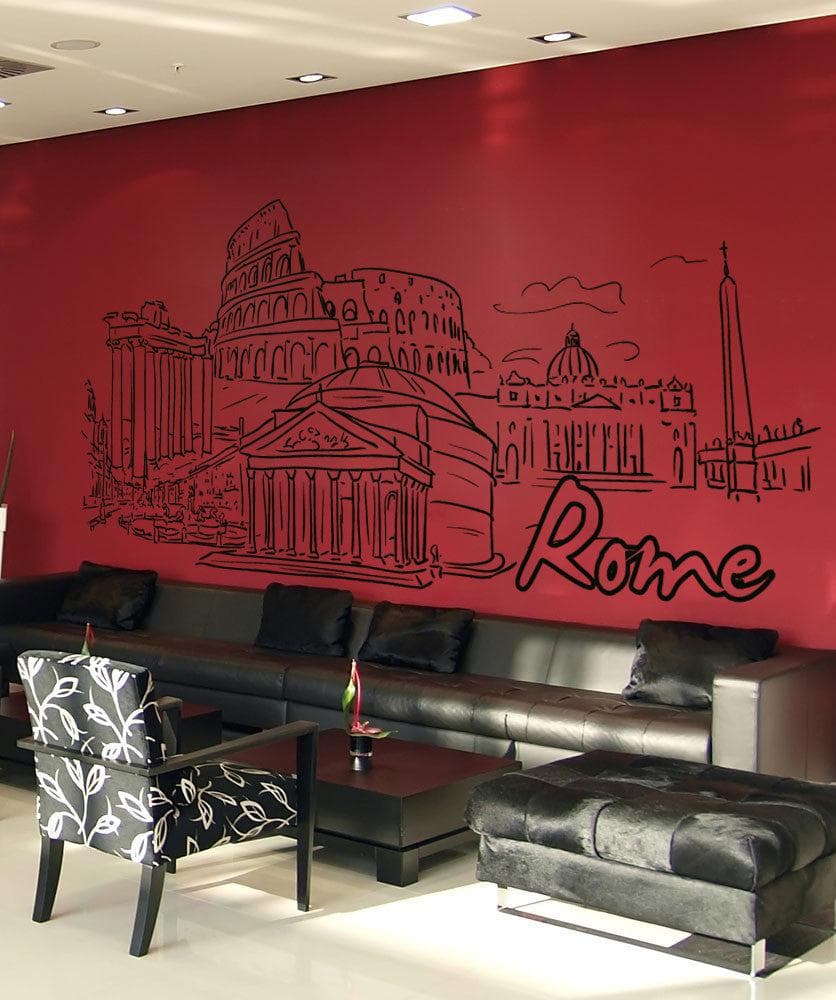City of Rome Vinyl Wall Decal Sticker. #1373