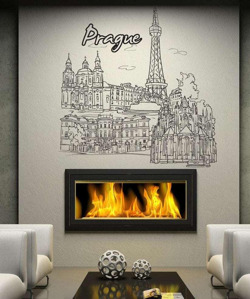 Vinyl Wall Decal Sticker Prague 1388 StickerBrand