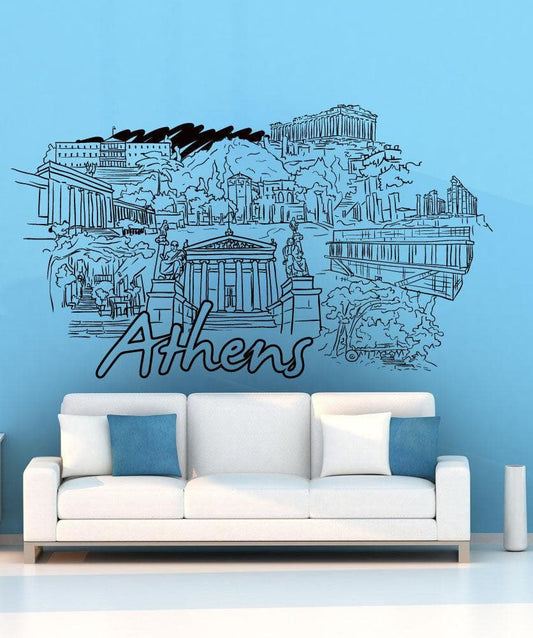 Vinyl Wall Decal Sticker Athens #1397