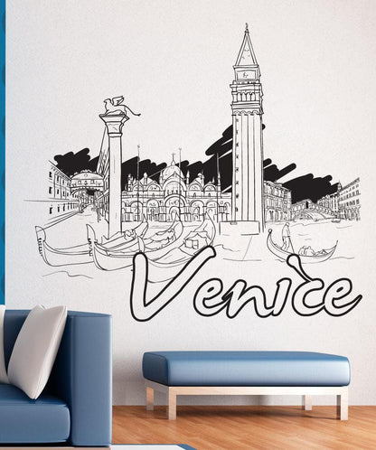 Vinyl Wall Decal Sticker Venice #1416