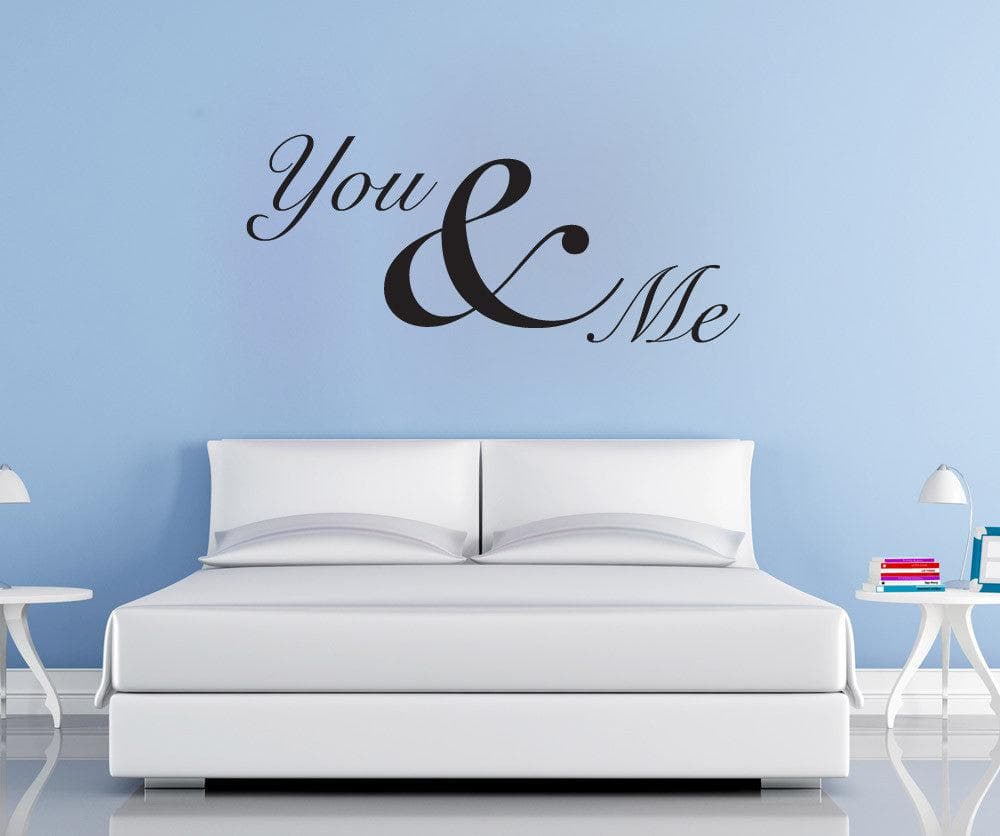Vinyl Wall Decal Sticker You & Me #1464