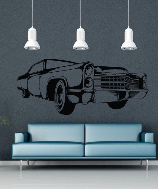 Vinyl Wall Decal Sticker Vintage American Car #1555