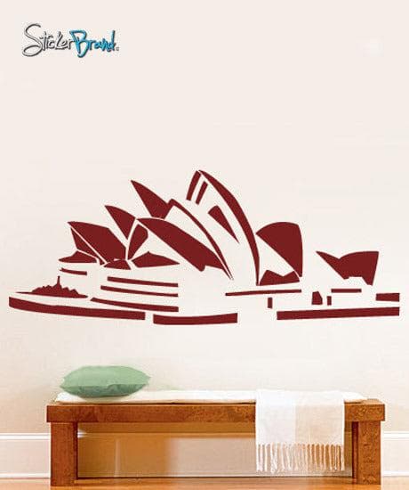 Vinyl Wall Art Decal Sticker Sydney Opera House Decor #157
