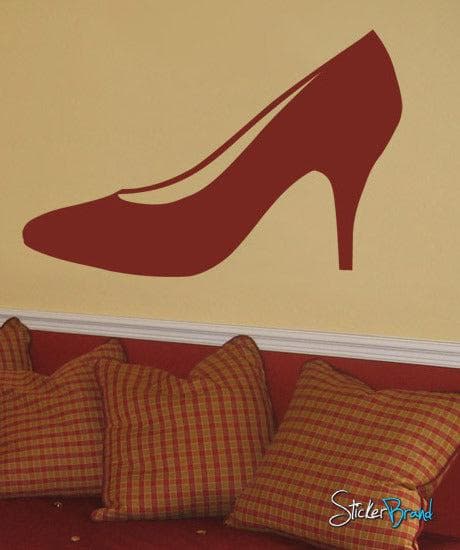 Vinyl Wall Art Decal Sticker Lady's Fashion High Heels #161