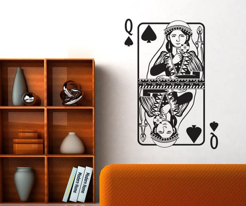 Vinyl Wall Decal Sticker Queen of Spades #OS_DC364 – StickerBrand