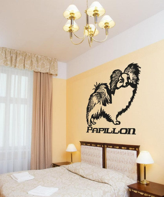 Vinyl Wall Decal Sticker Papillon #OS_AA627