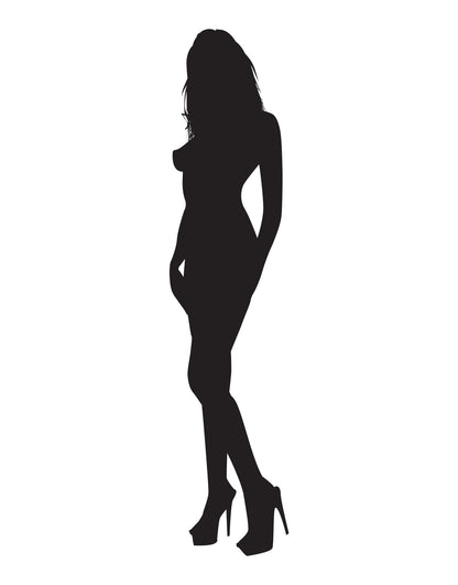 Sexy Girl Model Posing Vinyl Wall Decal Sticker. #258