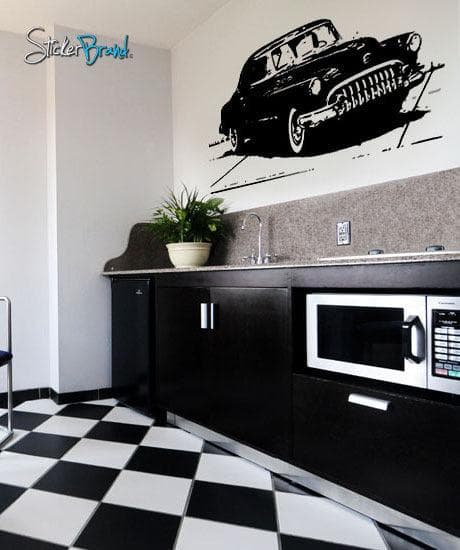 Vinyl Wall Decal Sticker Old Antique Classic Car Model #259