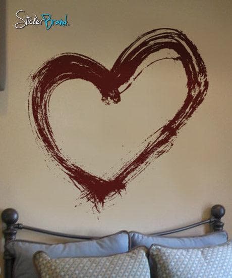 Vinyl Wall Decal Sticker Heart Love Splatter Art #292