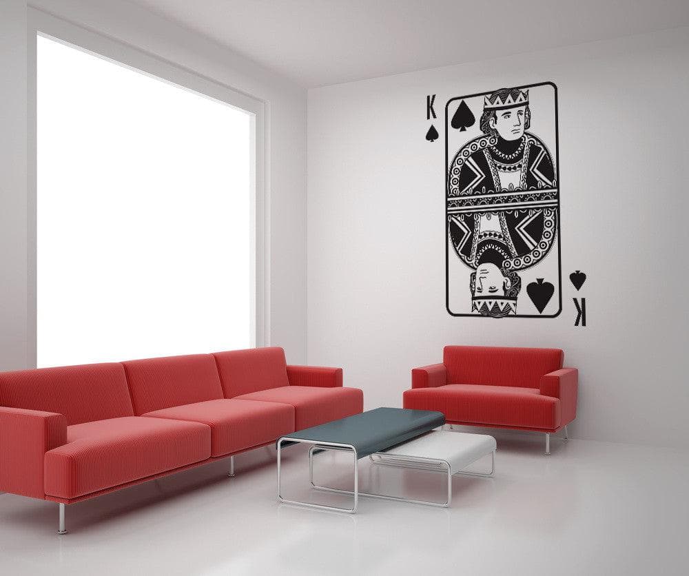 Vinyl Wall Decal Sticker King of Spades #OS_DC372