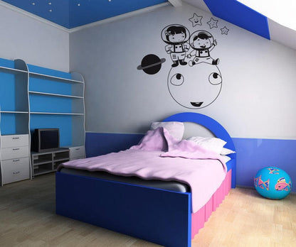 Vinyl Wall Decal Sticker On Top of the Moon #OS_DC277