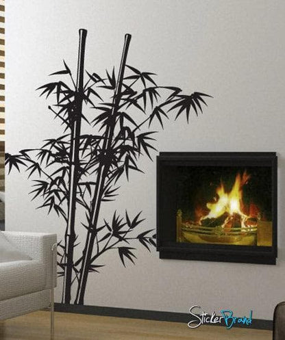 Chinese Bamboo Wall Decal Tree. #332