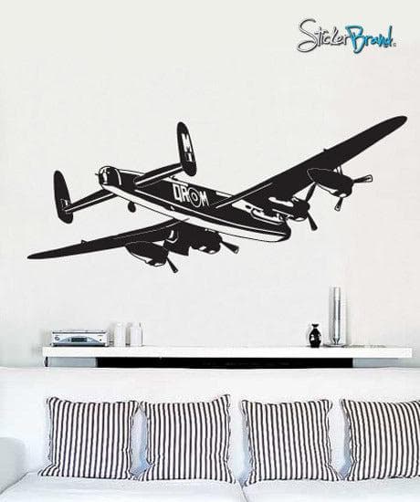 World War II Bomber AirPlane Vinyl Wall Decal Sticker. #349