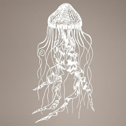 JellyFish Wall Decal Decor. Deep Sea Ocean Theme Decor. #364