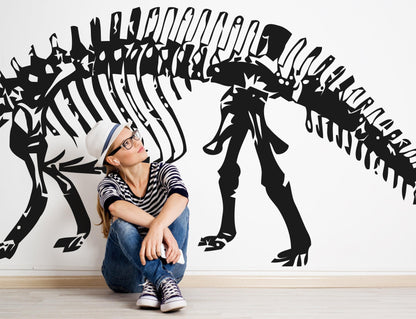 Brontosaurus Dinosaur Bones Wall Decal. #379