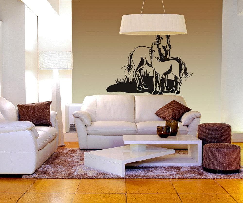 Vinyl Wall Decal Sticker Horse and Pony #OS_DC159