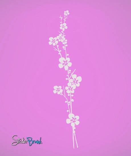 Vinyl Wall Decal Sticker Floral Flower Stem #412