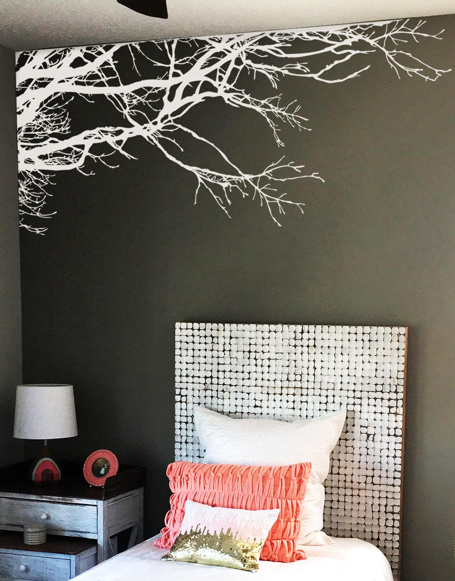 white tree wall decals