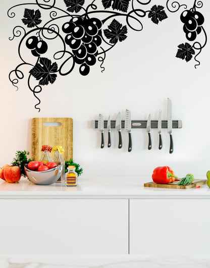 Grapevine Floral Vinyl Wall Decal Sticker. #455