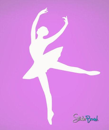 Vinyl Wall Decal Sticker Ballerina Dancer #463