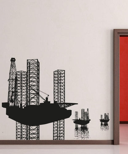 Vinyl Wall Decal Sticker Oil Rigs #5003